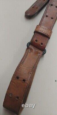 Original WWI 1918 Dated HOYT Leather A3 Sling