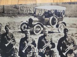 Original WWI 317th Infantry Blue Ridge Division 80th Band Photo LA WW1 Musician
