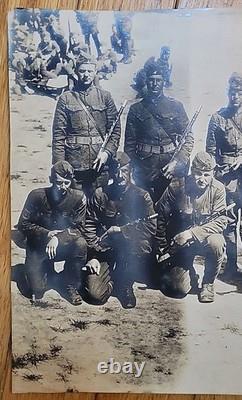 Original WWI 317th Infantry Blue Ridge Division 80th Band Photo LA WW1 Musician
