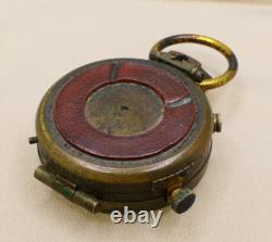 Original WWI British Officer Verners Pattern MKVII Compass Dated 1916