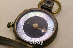 Original WWI British Officer Verners Pattern MKVII Compass Dated 1916