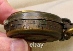 Original WWI British Officer Verners Pattern MKVII Compass Dated 1916