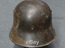 Original-WWI-German-Camouflage-Painted-M17-Helmet