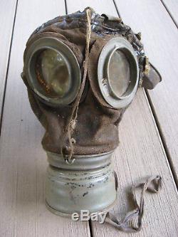 Original WWI German Military Issue Gas Mask
