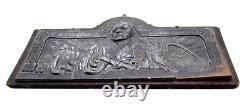 Original WWI Hindenburg 1914-1915 Patriotic Plaque Masuren Tannedberg Lodz