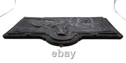 Original WWI Hindenburg 1914-1915 Patriotic Plaque Masuren Tannedberg Lodz