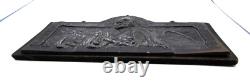 Original WWI Hindenburg 1914-1915 Patriotic Plaque Masuren Tannedberg Lodz