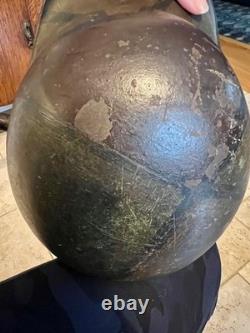 Original WWI Imperial German M16/17 Ludendorff Camouflage Helmet