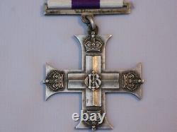 Original WWI Silver Full Size Military Cross Gallantry Medal. World War I