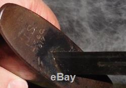 Original WWI Trench Knife U. S 1917 L. F. &C. With very nice Scabbard