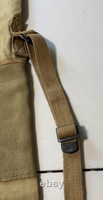 Original WWI US 1918 M1903 Springfield Rifle Canvas Carry Case Bag