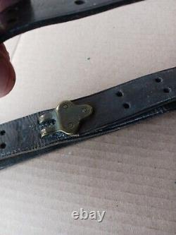 Original WWI US Army Issue Hoyt 1918 Leather Rifle Sling for M1903 Springfield