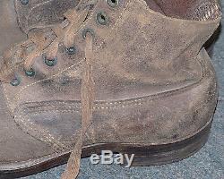 Original WWI US Army M1917 Trench Boots SUPER NICE
