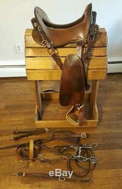 Original WWI US McClellan Cavalry Saddle