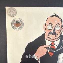 Original WWI US Poster'Adopt the Doctrine of the Clean Plate' 21x29