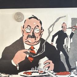 Original WWI US Poster'Adopt the Doctrine of the Clean Plate' 21x29