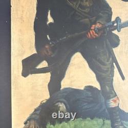 Original WWI US Poster'Come On! Buy More Liberty Bonds' Walter Whitehead