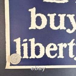 Original WWI US Poster'To-day Buy That Liberty Bond' Liberty Bond Propaganda