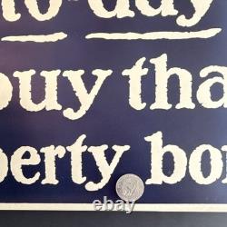 Original WWI US Poster'To-day Buy That Liberty Bond' Liberty Bond Propaganda