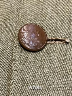 Original WWI U. S. Army Winter Wool Uniform Jacket Eagle Buttons