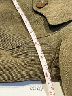 Original WWI U. S. Army Winter Wool Uniform Jacket Eagle Buttons