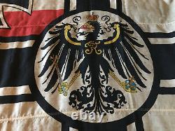 Original WWI / WW1 Imperial German War Flag / Reichskriegsflagge