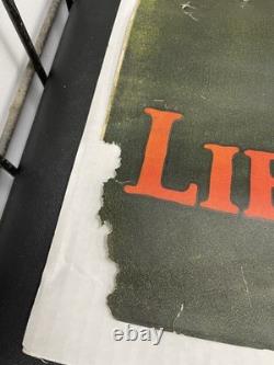 Original WWI War Poster, Come On! Buy More Liberty Bonds, Walter Whitehead, 1918