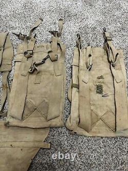 Original WWI m1910 Haversacks And Accessories Dated 1918