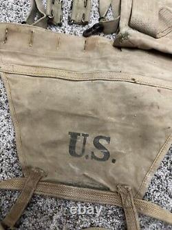 Original WWI m1910 Haversacks And Accessories Dated 1918