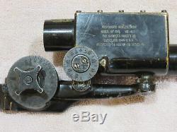 Original Warner & Swasey M. 1913 Sniper Scope for WWI Ross Mk. III Sniper Rifle