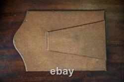 Original World War I Antique Leather Framed Photograph Portrait British Soldier