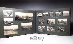 Original World War I Military German Front 423 Photo Album