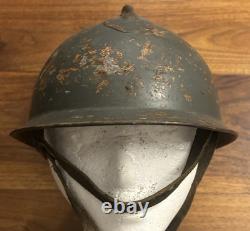 Original World War One Era French Army Helmet WWI