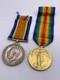 Original World War One Medal Pair, Pte Port, Royal West Kents, KIA Mametz Wood