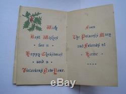 Original Ww1 Brass Princess Mary Christmas Tin 1914 With Contents