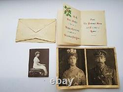 Original Ww1 Princess Mary Brass Christmas Tin With Contents, Great Condition