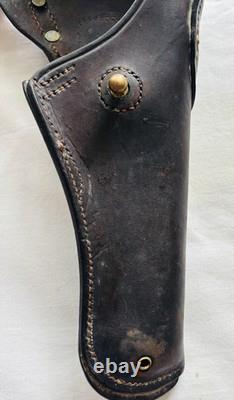 Original Ww1 Us Army M1916 Holster. 45 Colt 1911 Leather Hoyt 1917 Aef Military