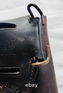 Original Ww1 Us Army M1916 Holster. 45 Colt 1911 Leather Hoyt 1917 Aef Military