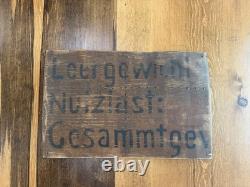 Original Wwi German Aircraft Fuselage Wood Albatros D. V 7007/17