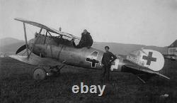 Original Wwi German Aircraft Fuselage Wood Albatros D. V 7007/17