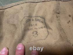 Original Wwi Us Army Infantry M1917 Combat Field Leggings- Size 3