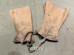 Original Wwi Us Army Infantry M1917 Combat Field Leggings- Size 3