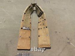 Original Wwi Us Army M1903 Infantry Field 10 Pocket Ammo Belt-mills