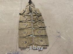 Original Wwi Us Army M1903 Infantry Field 10 Pocket Eagle Snap Ammo Belt-mills