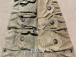 Original Wwi Us Army M1903 Infantry Field 10 Pocket Eagle Snap Ammo Belt-mills