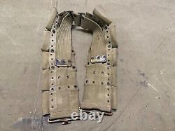 Original Wwi Us Army M1903 Infantry Field 10 Pocket Eagle Snap Ammo Belt-mills