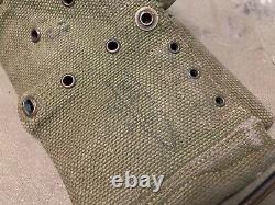 Original Wwi Us Army M1903 Infantry Field 10 Pocket Eagle Snap Ammo Belt-mills