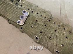 Original Wwi Us Army M1903 Infantry Field 10 Pocket Eagle Snap Ammo Belt-mills