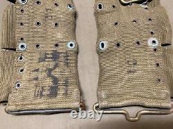 Original Wwi Us Army M1903 Infantry Field 10 Pocket Eagle Snap Ammo Belt-mills