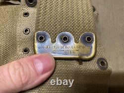 Original Wwi Us Army M1903 Infantry Field 10 Pocket Eagle Snap Ammo Belt-mills